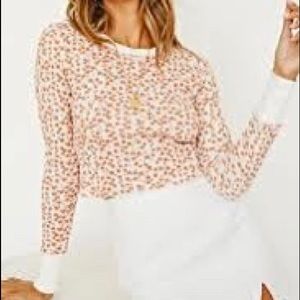 Vintage Collection Knit Top / Floral